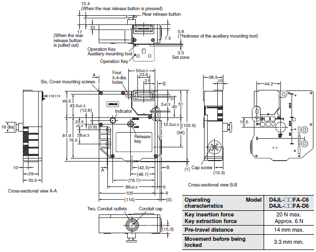 D4JL, D4JL-SK40 Dimensions 3 