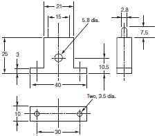 E5AN-H, E5EN-H Dimensions 13 