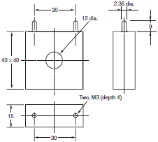 E5AN-H, E5EN-H Dimensions 14 