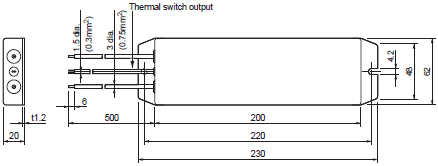 R88M-G, R88D-GN[]-ML2 Dimensions 59 