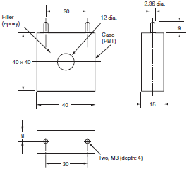 E5EC, E5EC-B Dimensions 18 