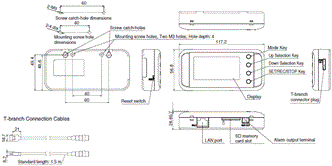 D6FZ-FGT Series Dimensions 6 