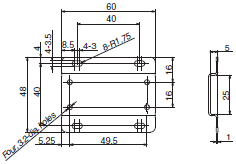 D6FZ-FGT Series Dimensions 10 