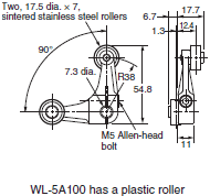 WL-N / WL Dimensions 116 