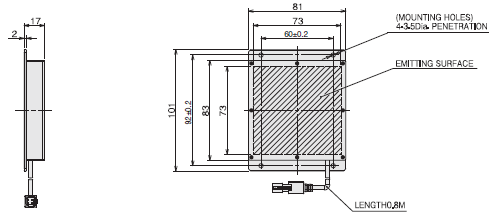 FLV Series Dimensions 55 