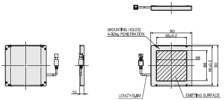 FLV Series Dimensions 61 