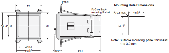 E2C / E2C-H Dimensions 33 