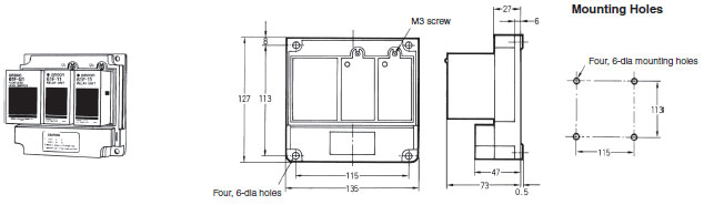 61F-G[] Dimensions 5 61F-G1_Dim