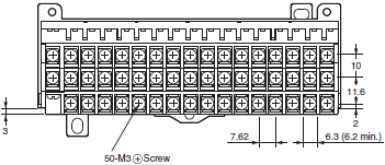 G70D-VSOC16 / VFOM16 Dimensions 4 