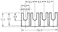 G6B-4[][]ND Dimensions 10 