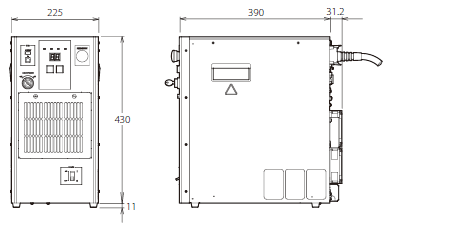 MX-Z2000H-V1 Series Dimensions 2