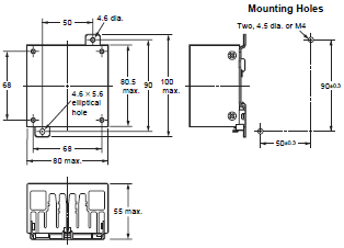 G3PE (Three-phase) Dimensions 13 