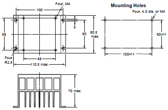 G3PE (Three-phase) Dimensions 14 